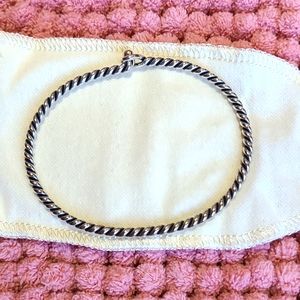 James Avery Twisted Wire Hook-On Bracelet